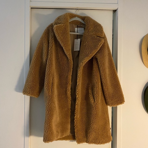 Friends With Frank Harriet Teddy Coat 